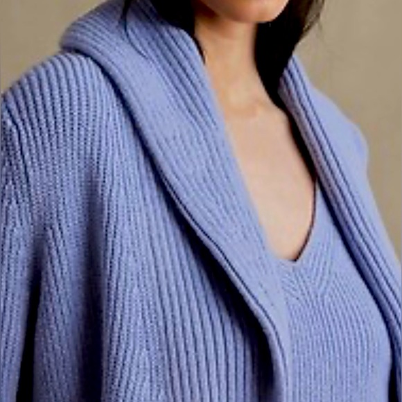 Banana Republic Supima Cotton & Hemp Cardigan, NWT - Picture 3 of 3